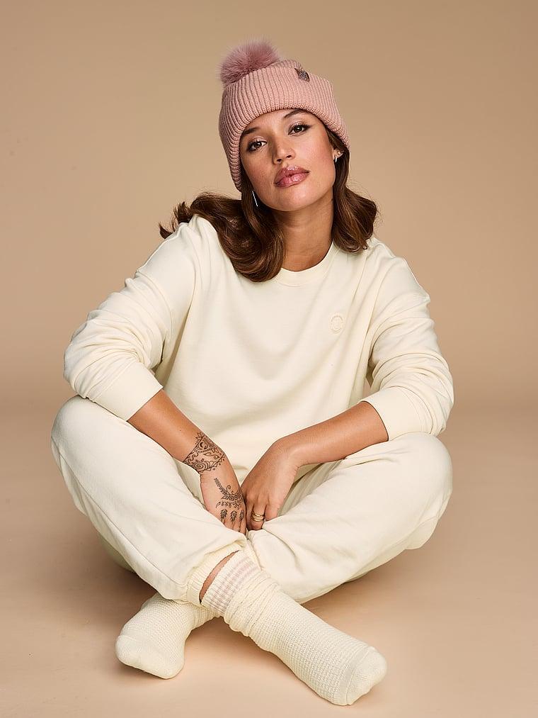 Brushed Modal Fleece Crewneck Product Image