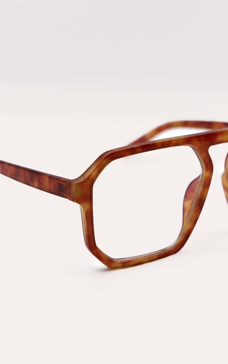 Honey Tort Oversized Aviator Blue Light Readers Product Image