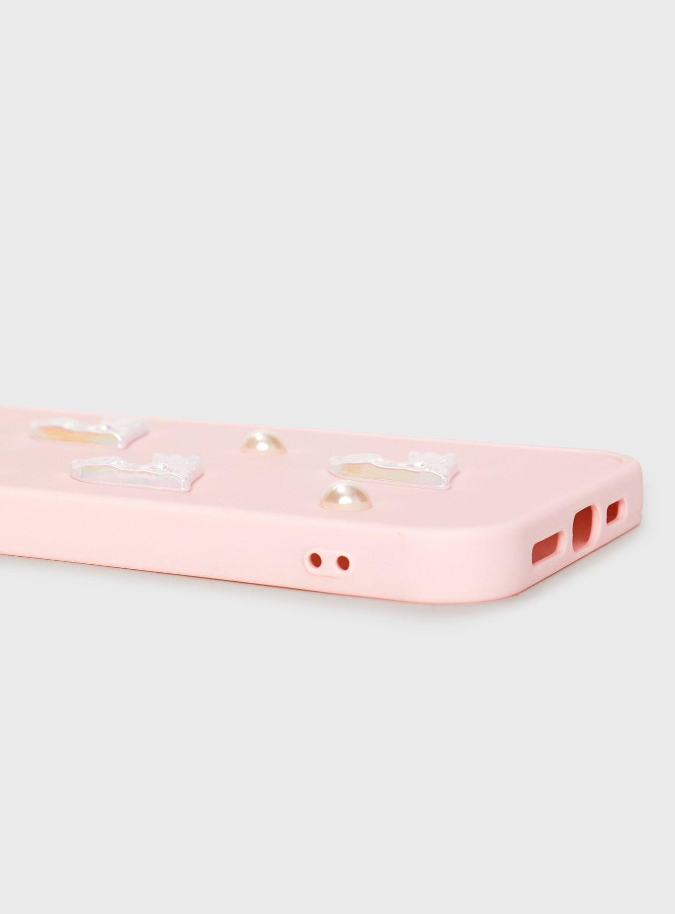 Monsoon iPhone Case Pink Product Image