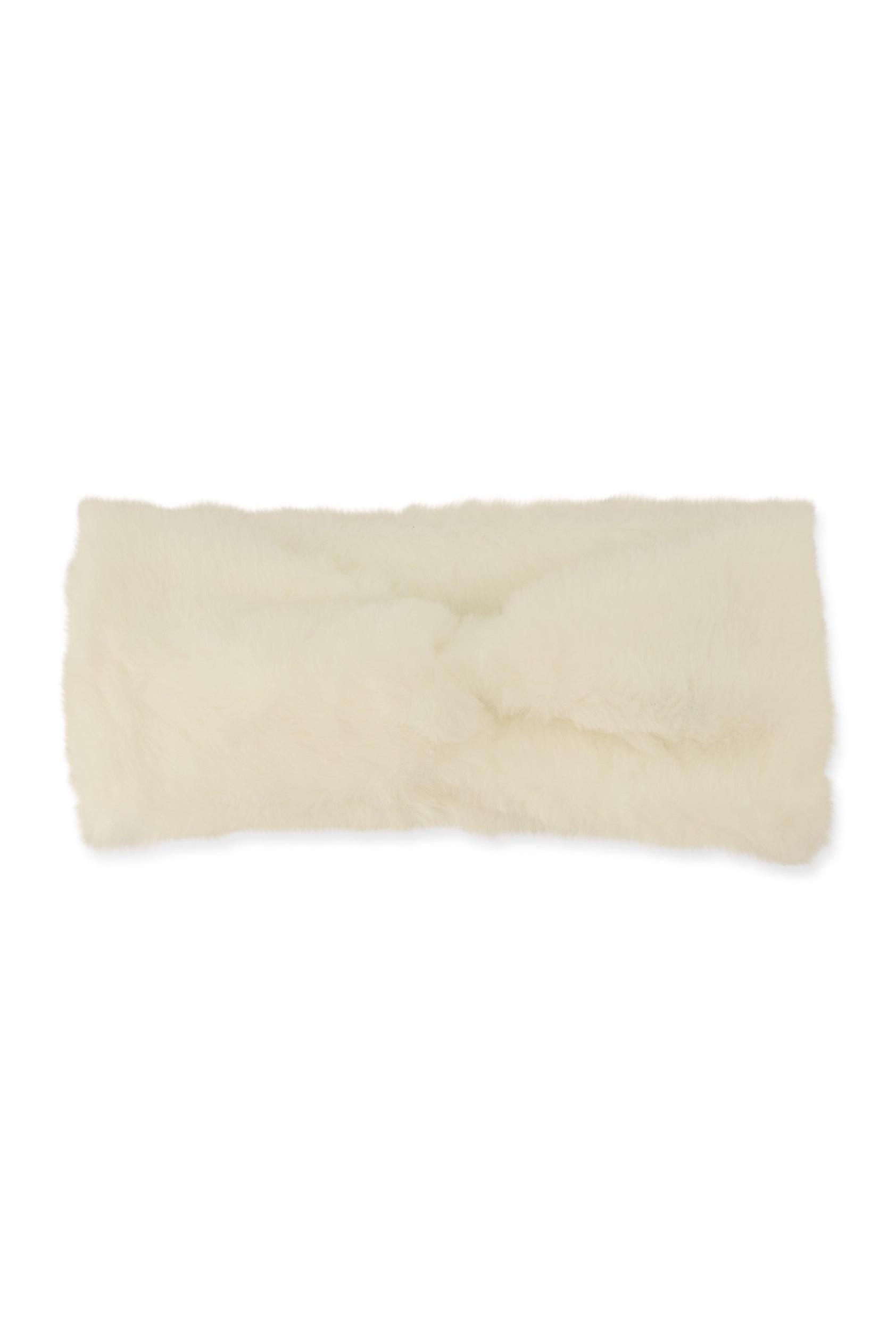 Faux Fur Knot Headband Female Product Image