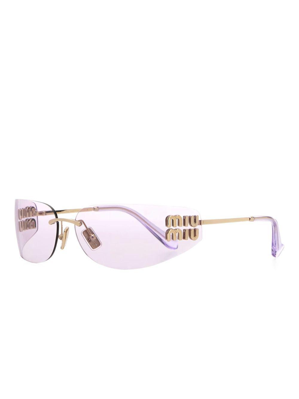 logo-appliqué sunglasses Product Image