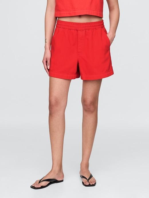 UltraSoft Denim Easy Shorts Product Image