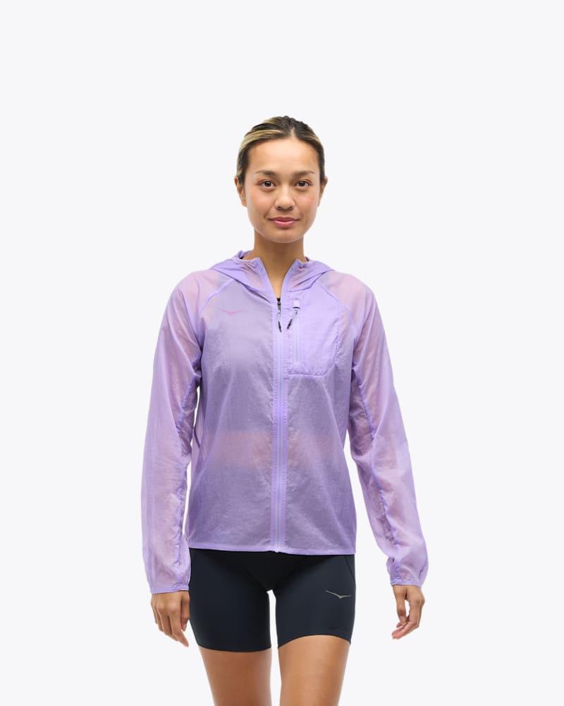 HOKA Womens Skyflow Jacket in Blackmall Product Image