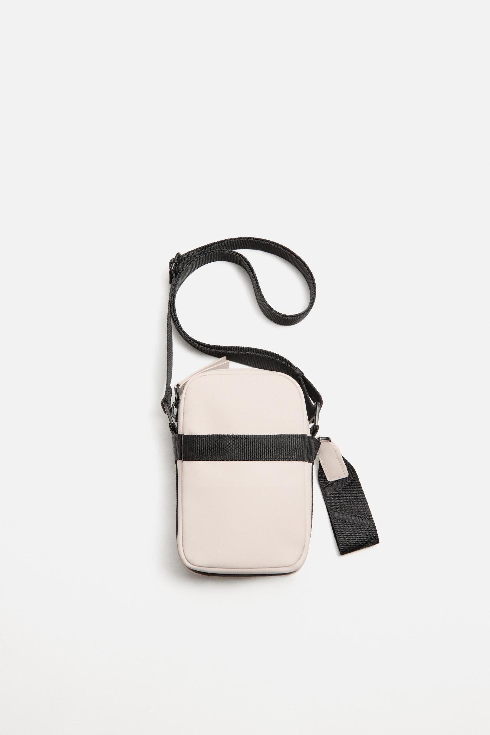 RUBBERIZED CROSSBODY BAG Product Image
