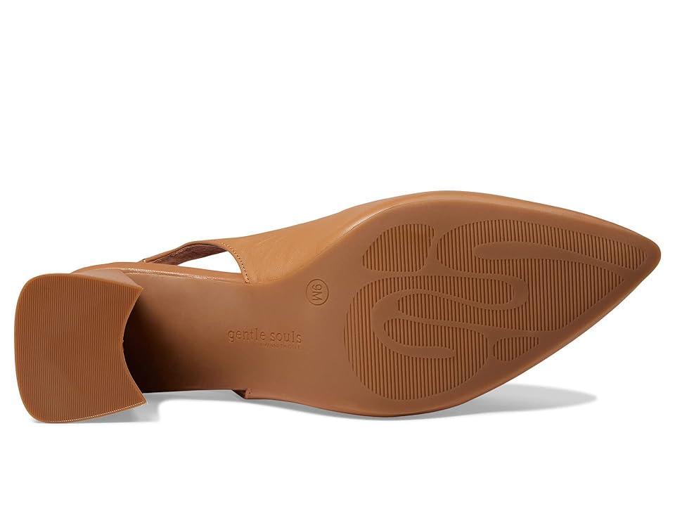 Gentle Souls by Kenneth Cole Womens Dionne Pointed Toe Slingback Pumps Product Image