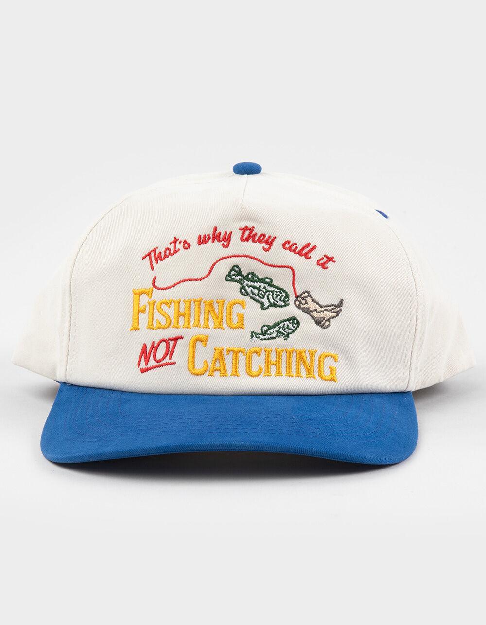 SENDERO PROVISIONS CO. Not Catching Snapback Hat - WHT/BLUE Product Image