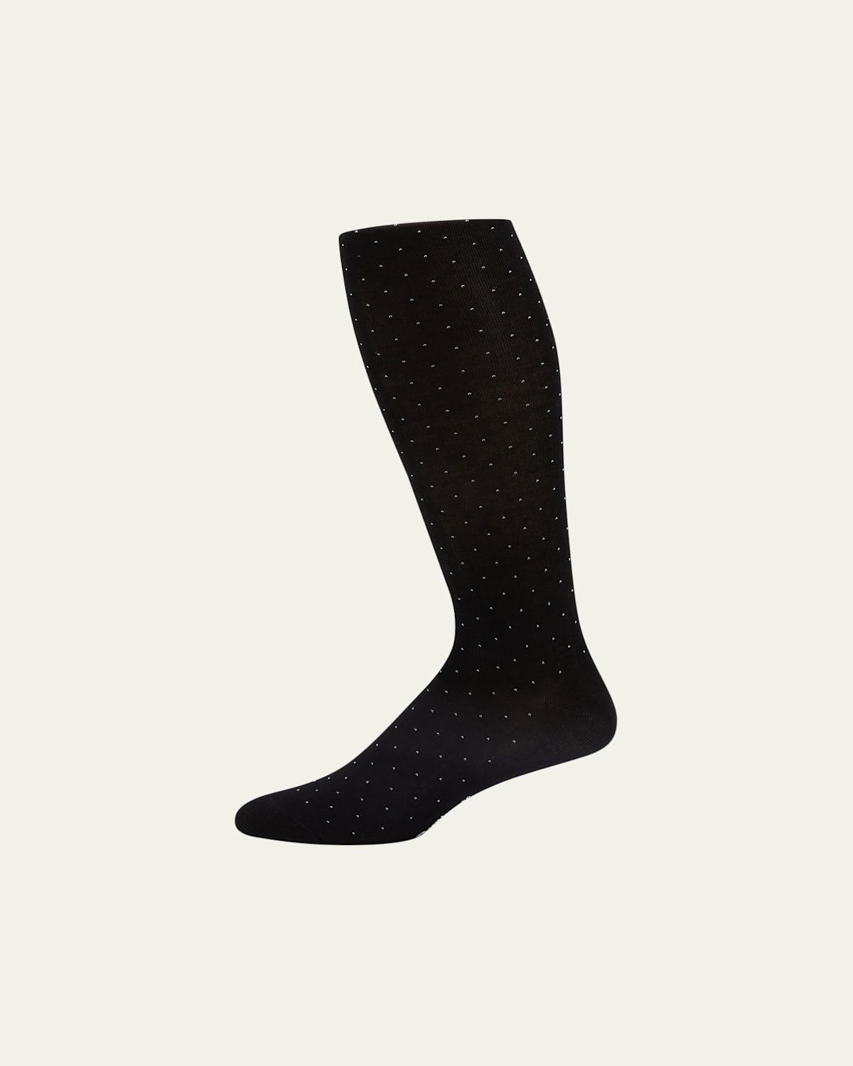 Men's Gadsbury Pindot Crew Socks Product Image