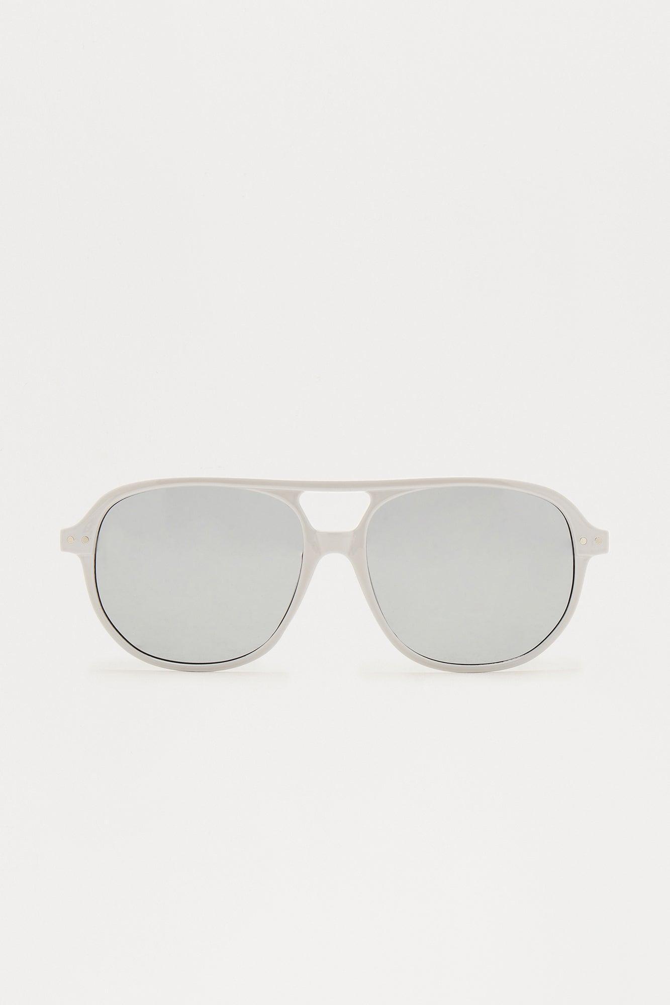 Road Trip Square Sunglasses - Grey Product Image