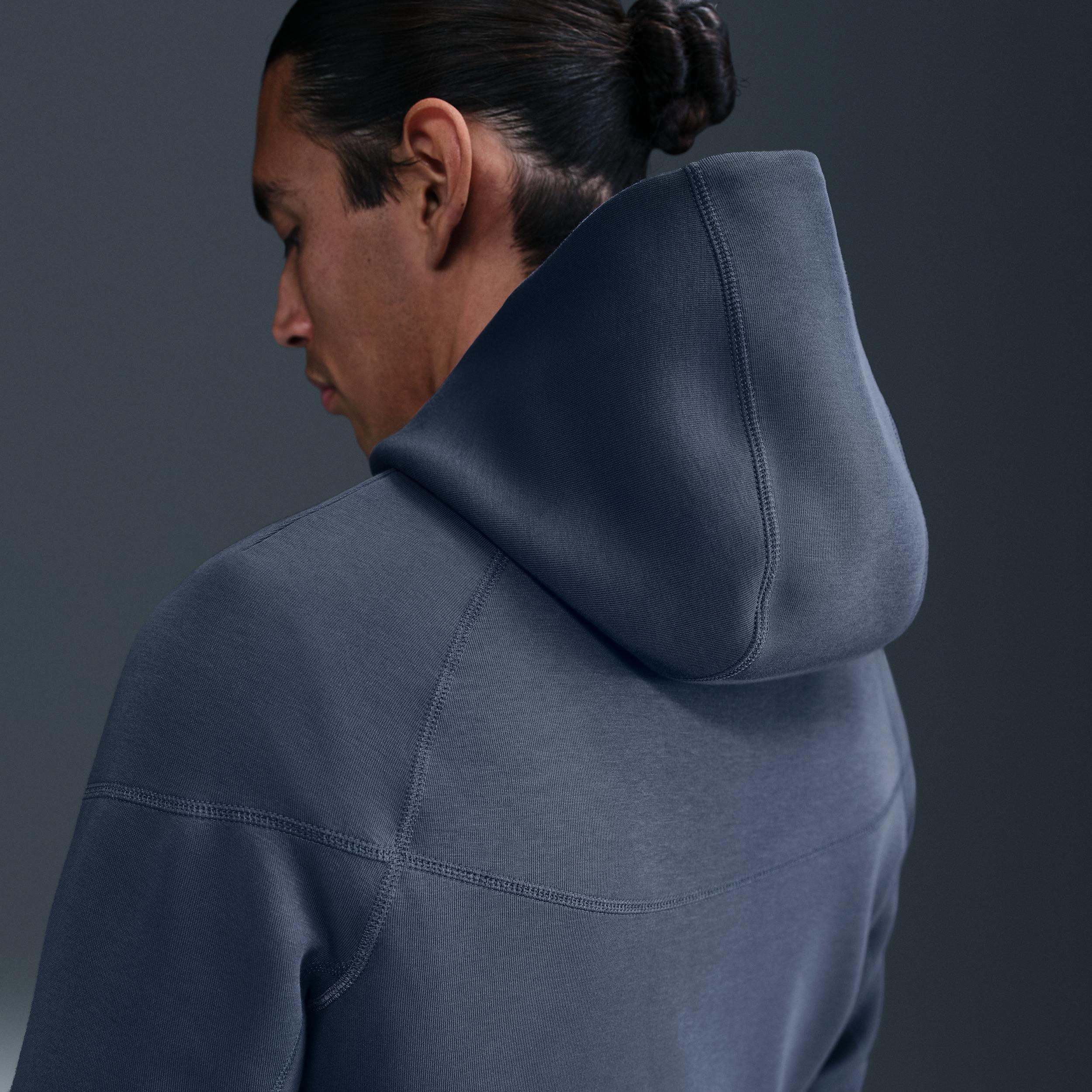 Paris Saint-Germain Tech Windrunner Nike Men's Soccer Fleece Full-Zip Hoodie Product Image