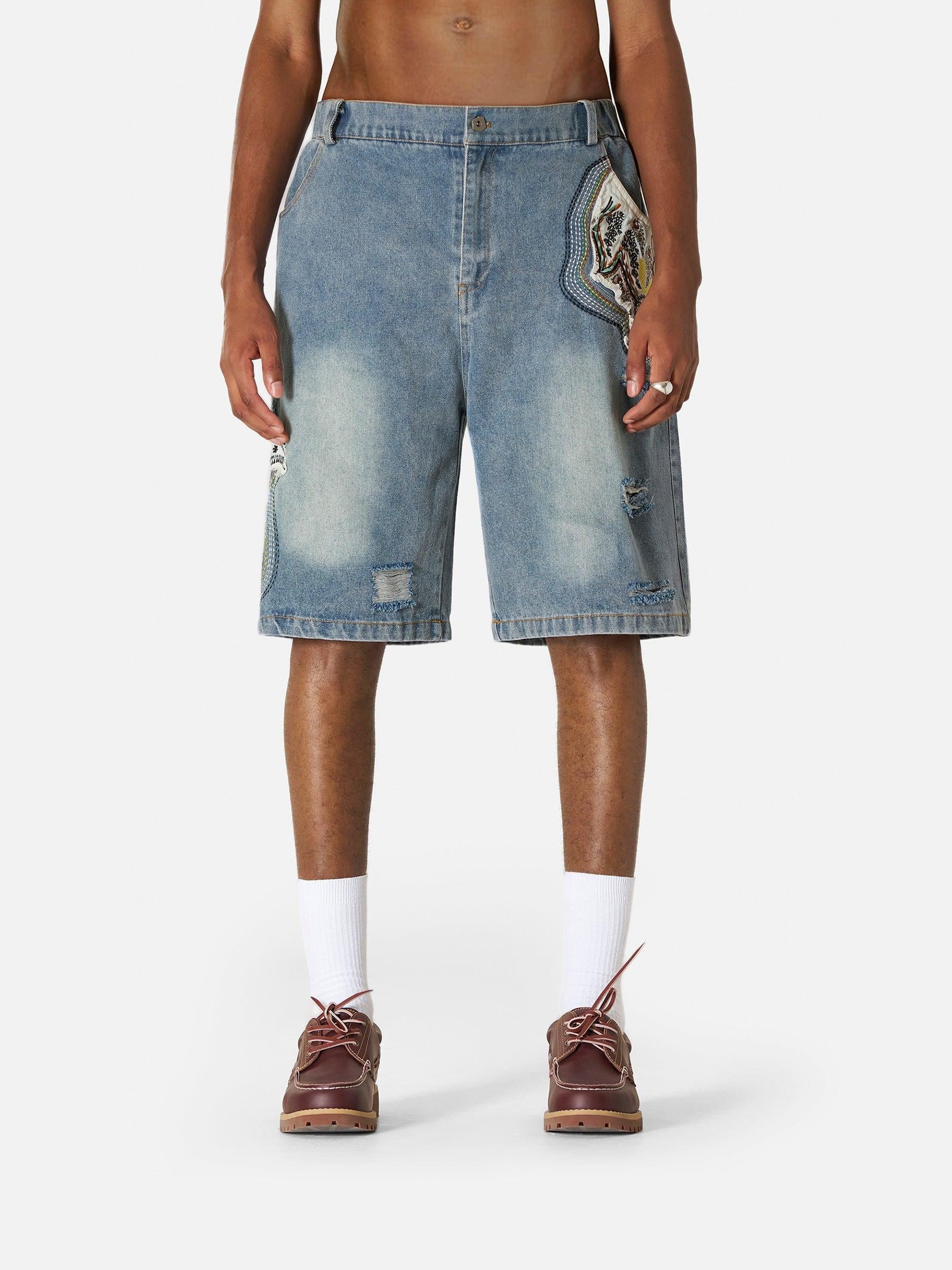 Aelfric Eden Ethnic Applique Longline Jorts Product Image