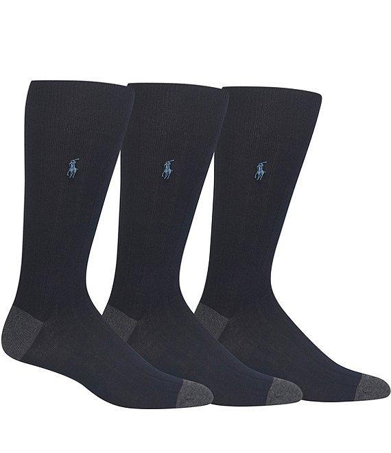 Polo Ralph Lauren Soft Touch Dress Socks Assorted 3-Pack Product Image