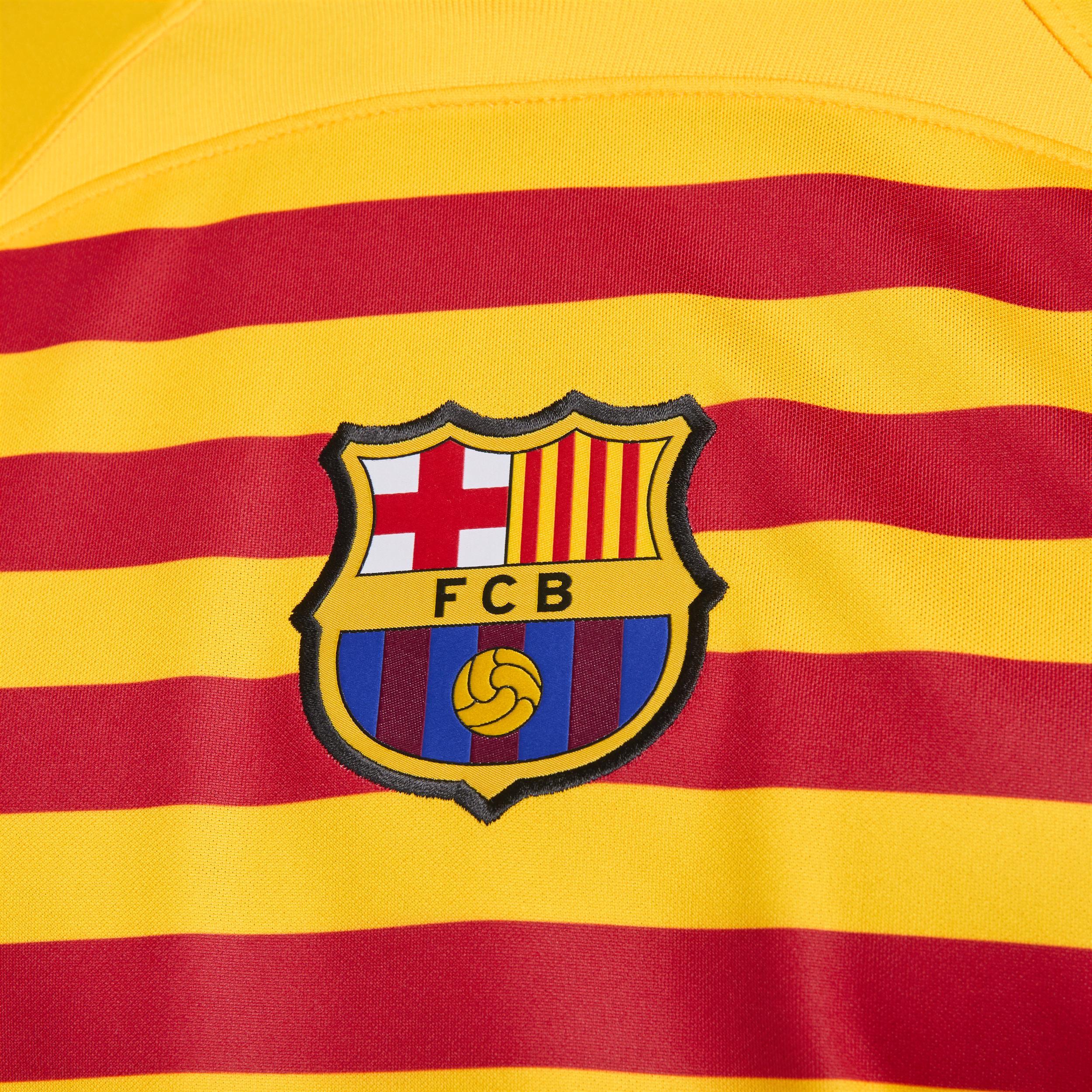 FC Barcelona 2023/24 Stadium Fourth Big Kids' Nike Dri-FIT Soccer Jersey Product Image