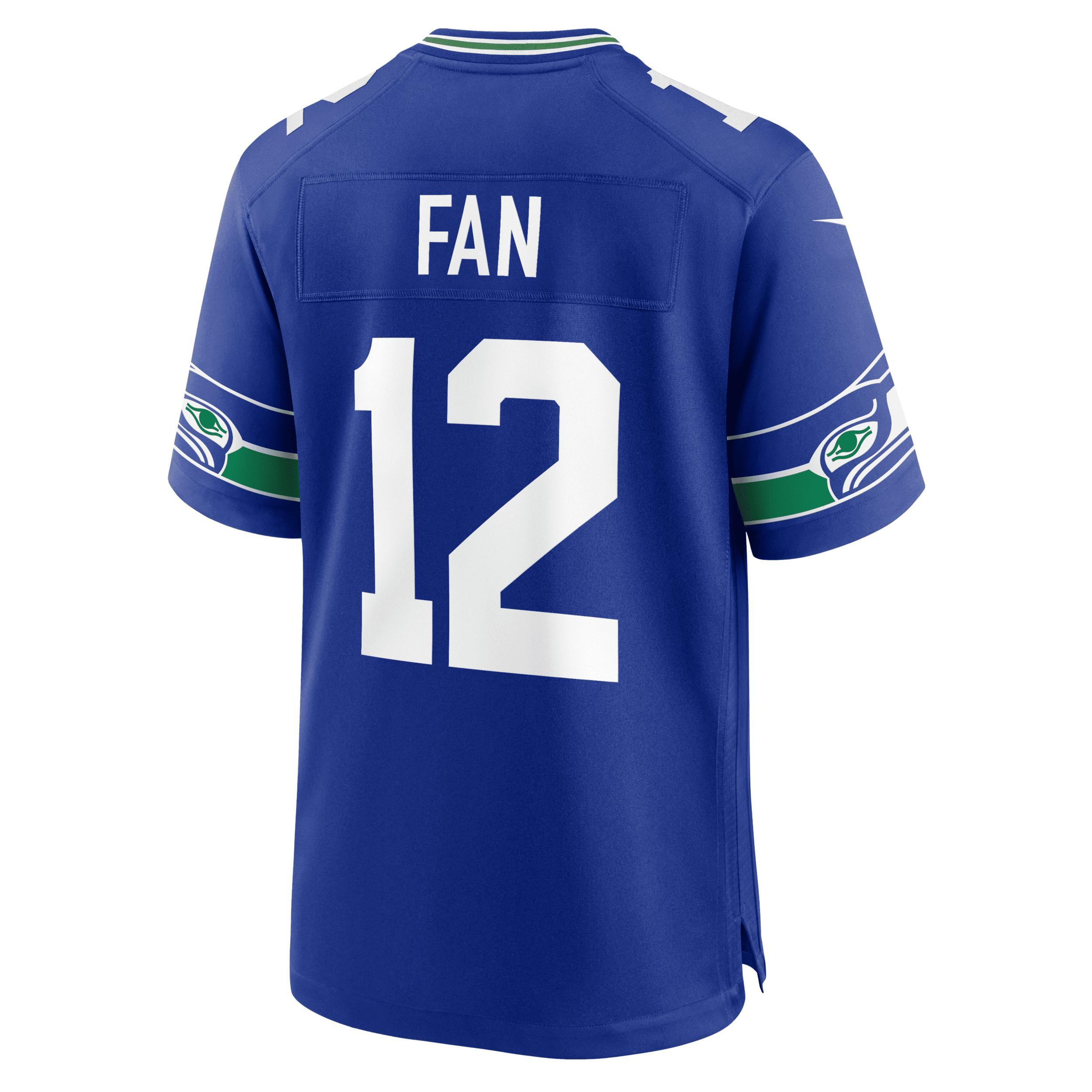 12th Fan Seattle Seahawks Nike Men's NFL Game Football Jersey Product Image