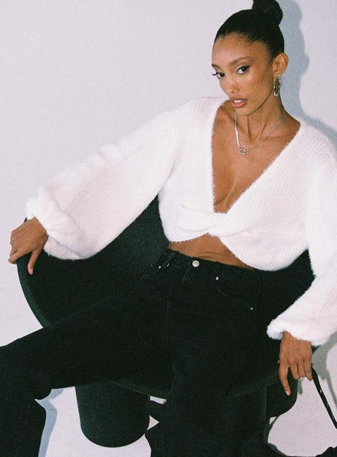 The Henrik Cropped Sweater Product Image