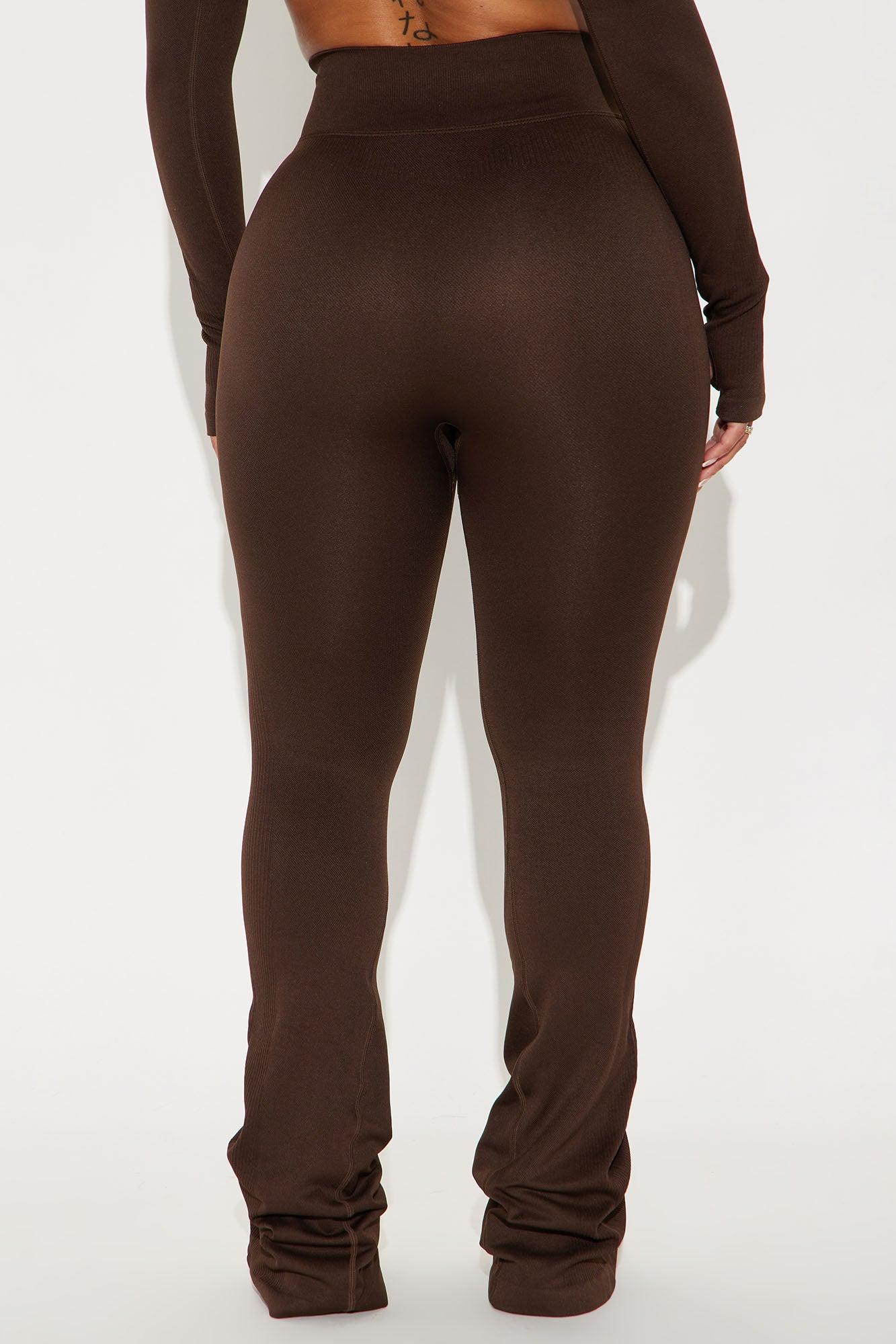 Always Energized Active Yoga Pant - Chocolate Product Image