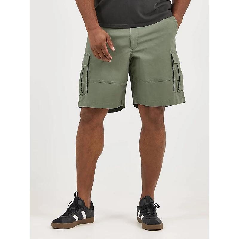 Mens Extreme Motion Carolina Ripstop Cargo Shorts Olive Product Image