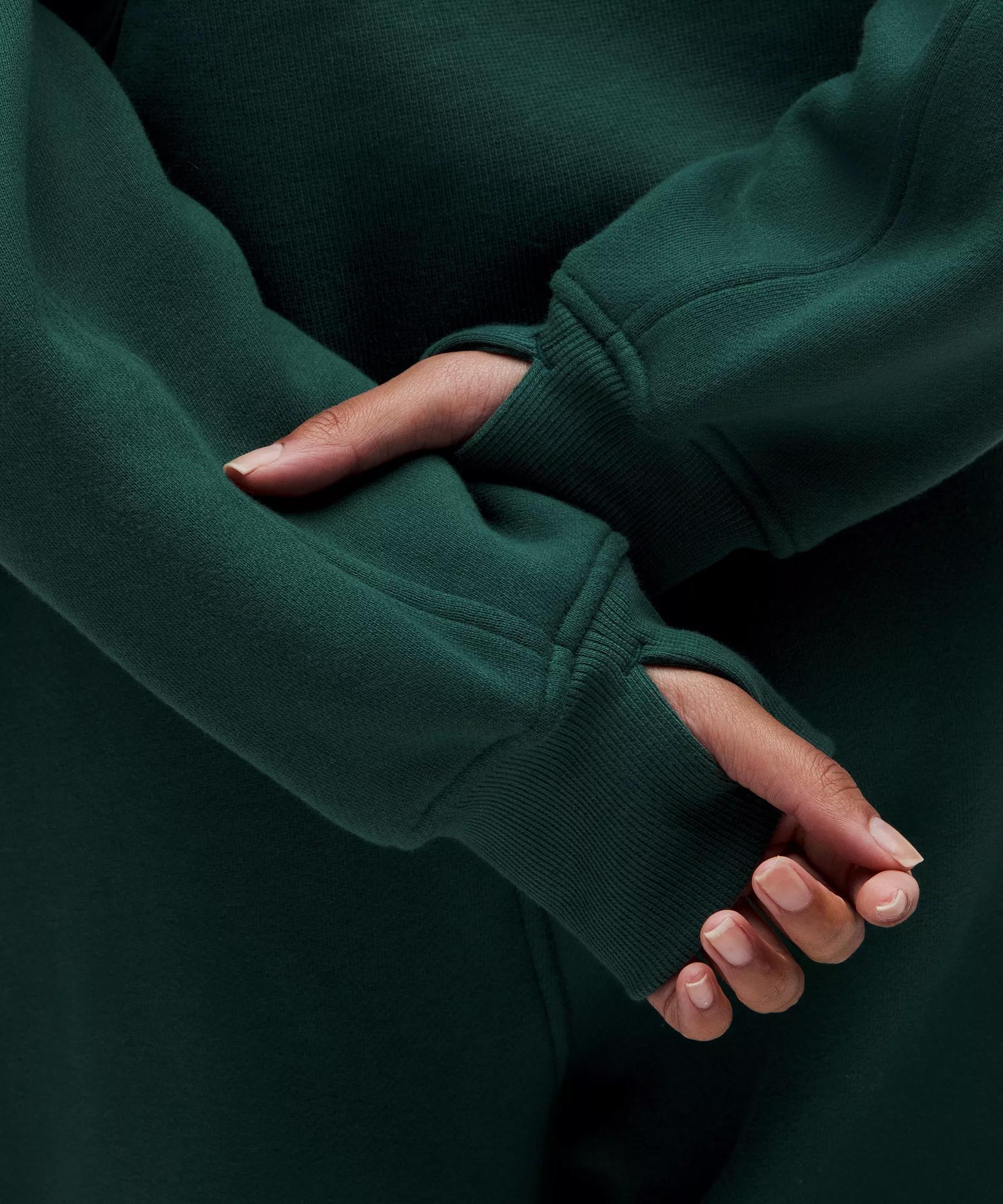Scuba Oversized Full-Zip Hoodie Product Image