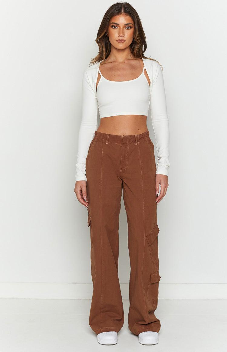 Vixen White Rib Cami Set Product Image