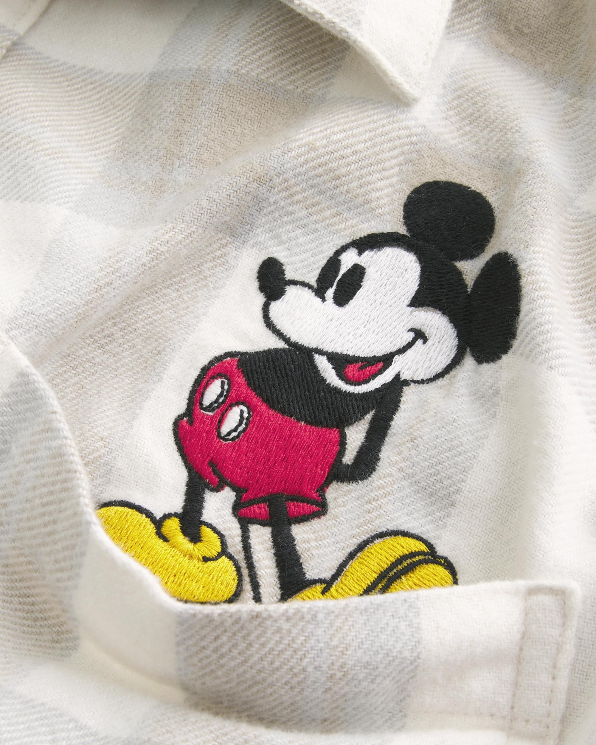 Relaxed Flannel Tom and Jerry Graphic Shirt Product Image