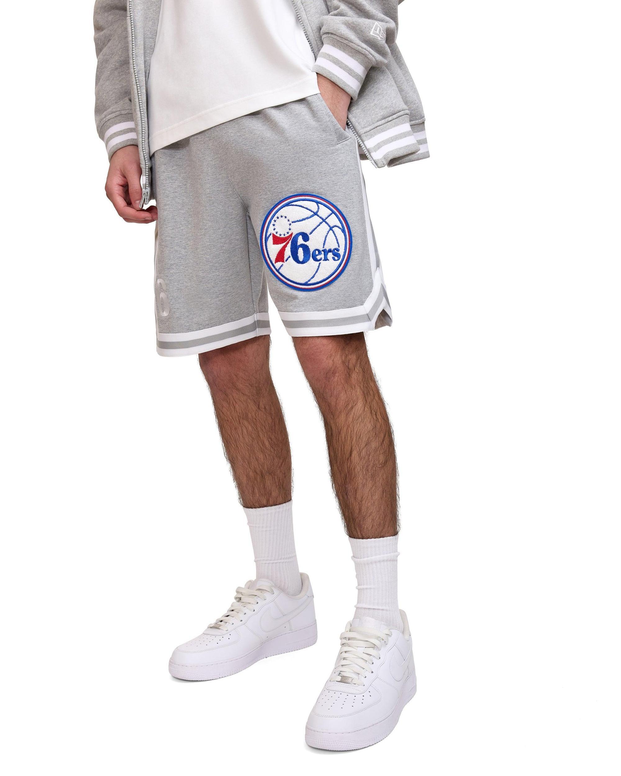 Boston Celtics Gray Logo Select Shorts Male Product Image