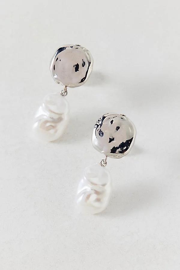 Pearl Drop Statement Earring Womens at Urban Outfitters Product Image