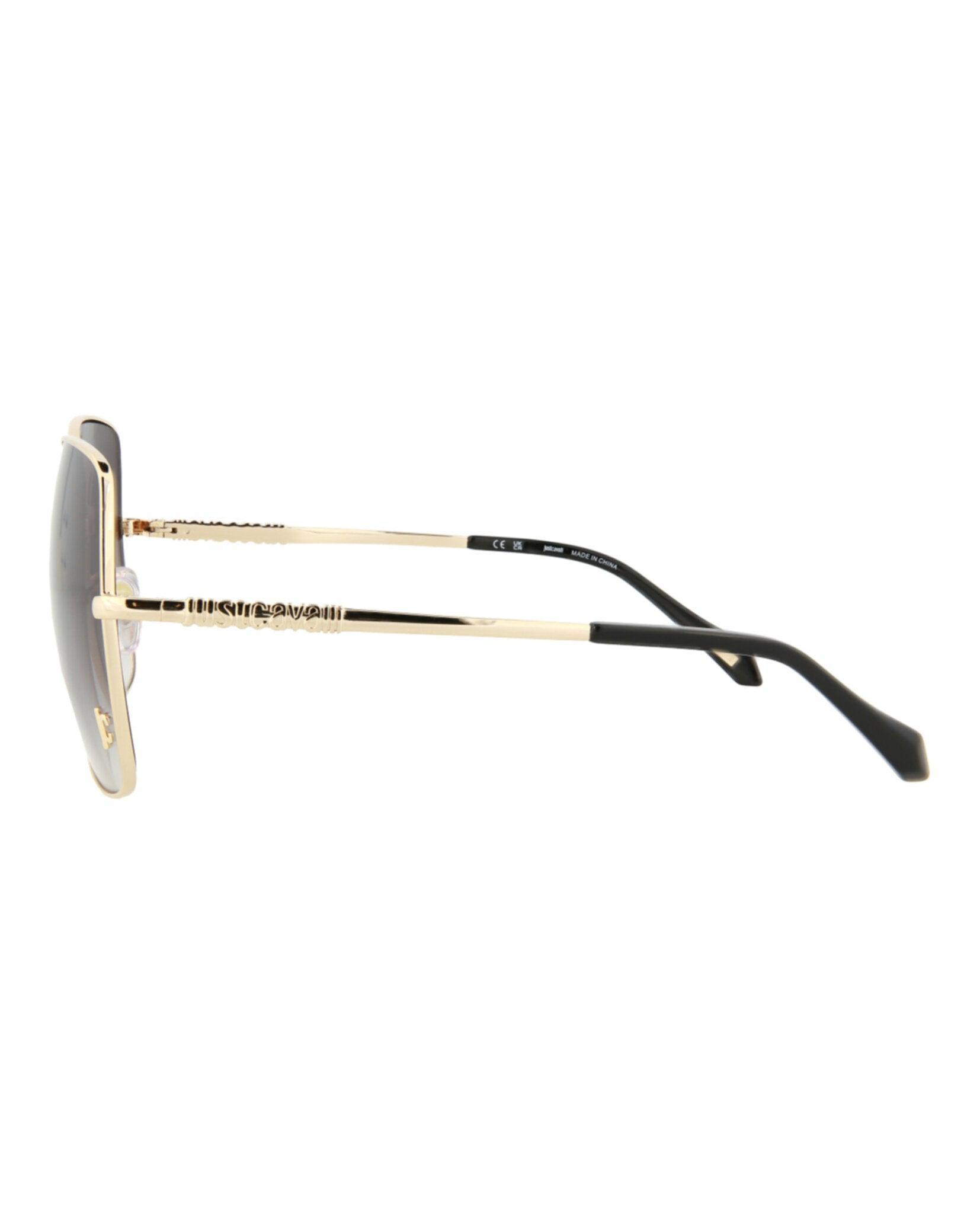 Just Cavalli Aviator-Frame Metal Sunglasses Female Product Image