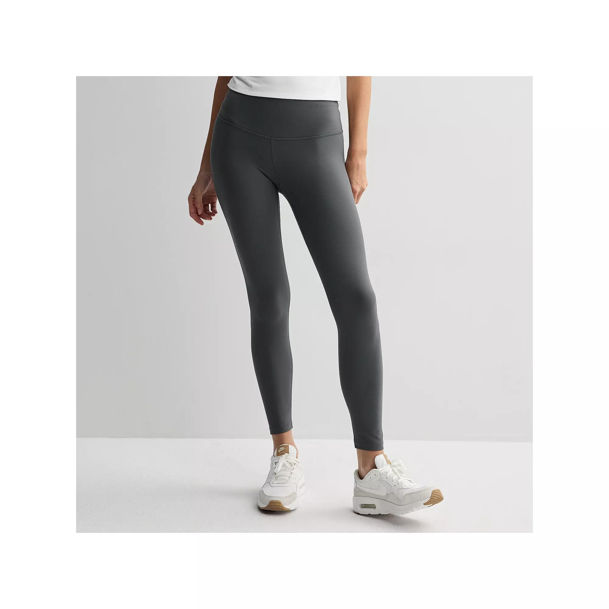 Womens FLX Hi-Rise Affirmation 7/8 Leggings Storm Black Product Image