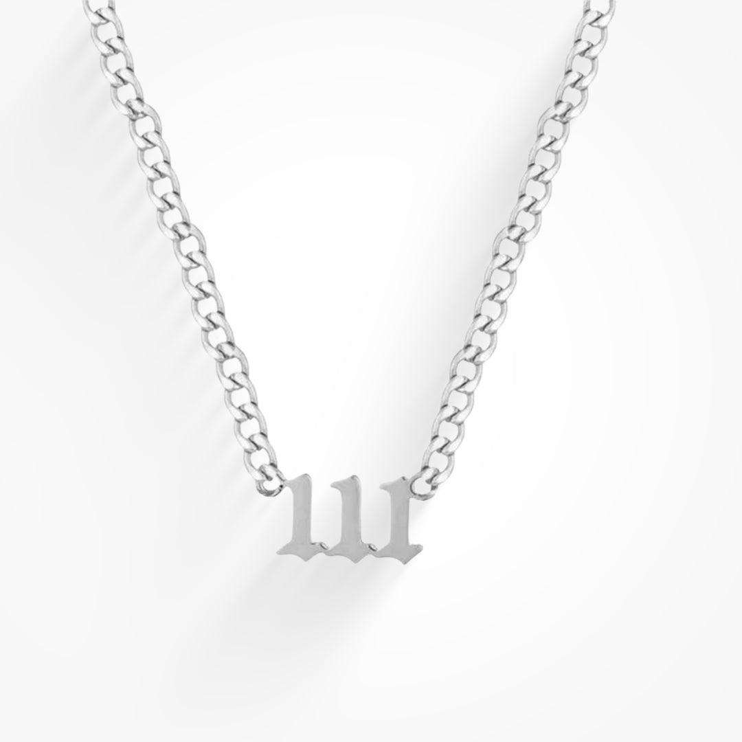 Angel Number Necklace Product Image