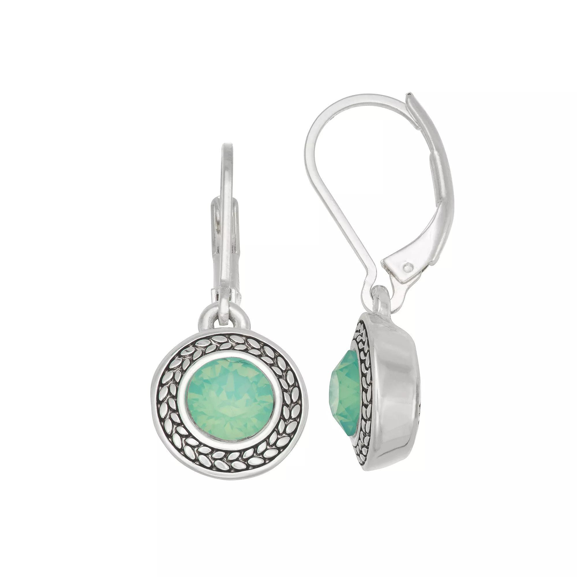 Napier Drop Earrings, Women's, White Product Image
