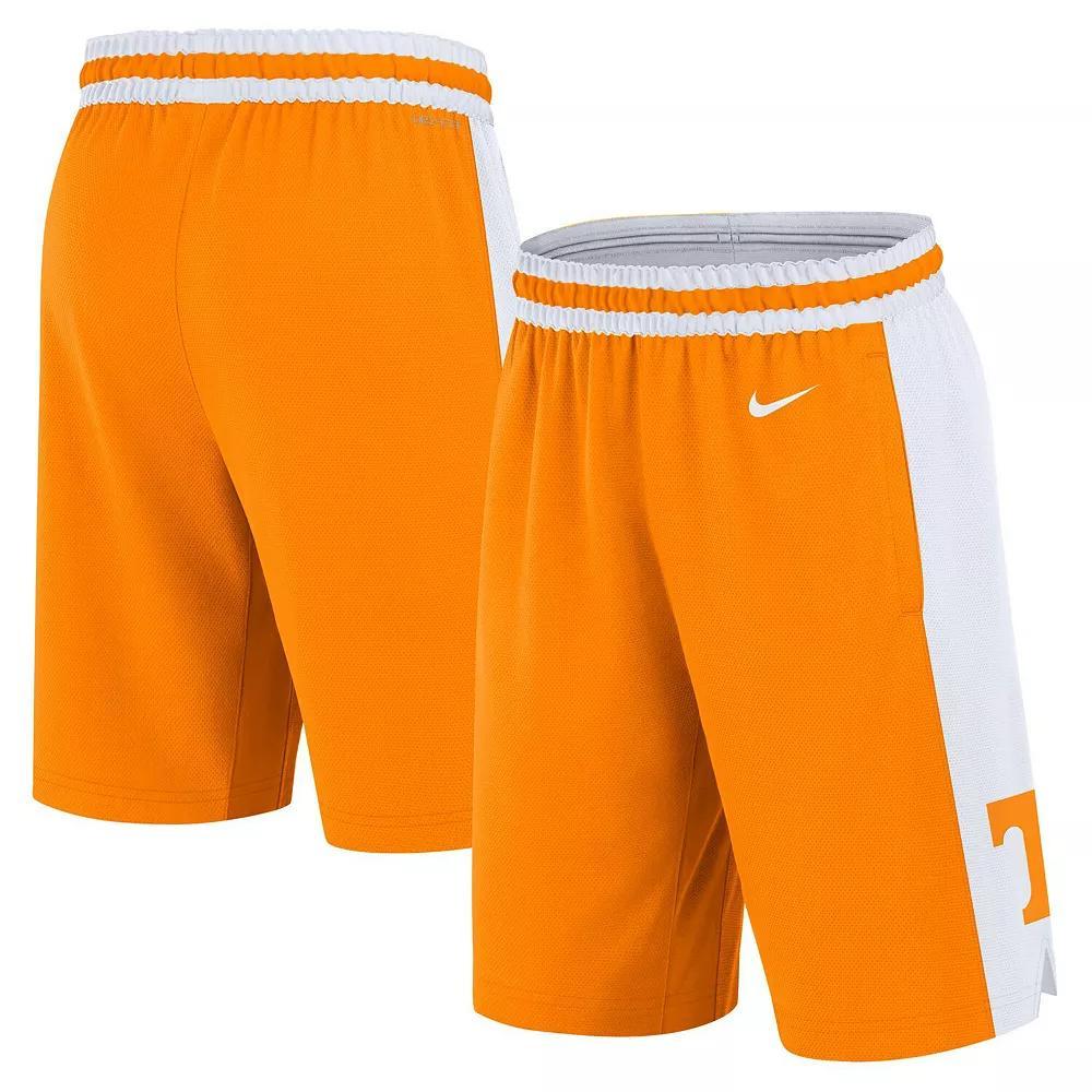 Men's Nike Tennessee Orange Tennessee Volunteers Road Replica Performance Basketball Shorts, Size: Large Product Image