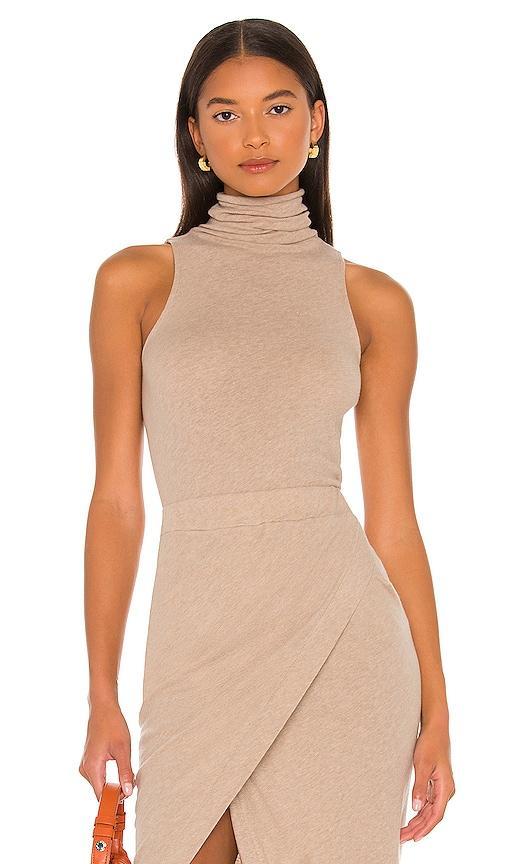 Enza Costa Cashmere Halter Turtleneck Size L, S, XL, XS. Product Image