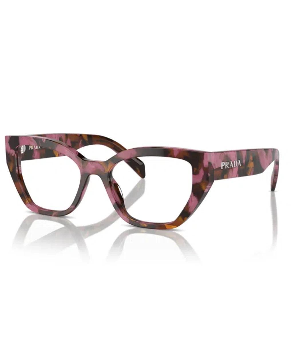 PRADA Women's Eyeglasses, Pr A16v In Cognac Begonia Tortoise Product Image