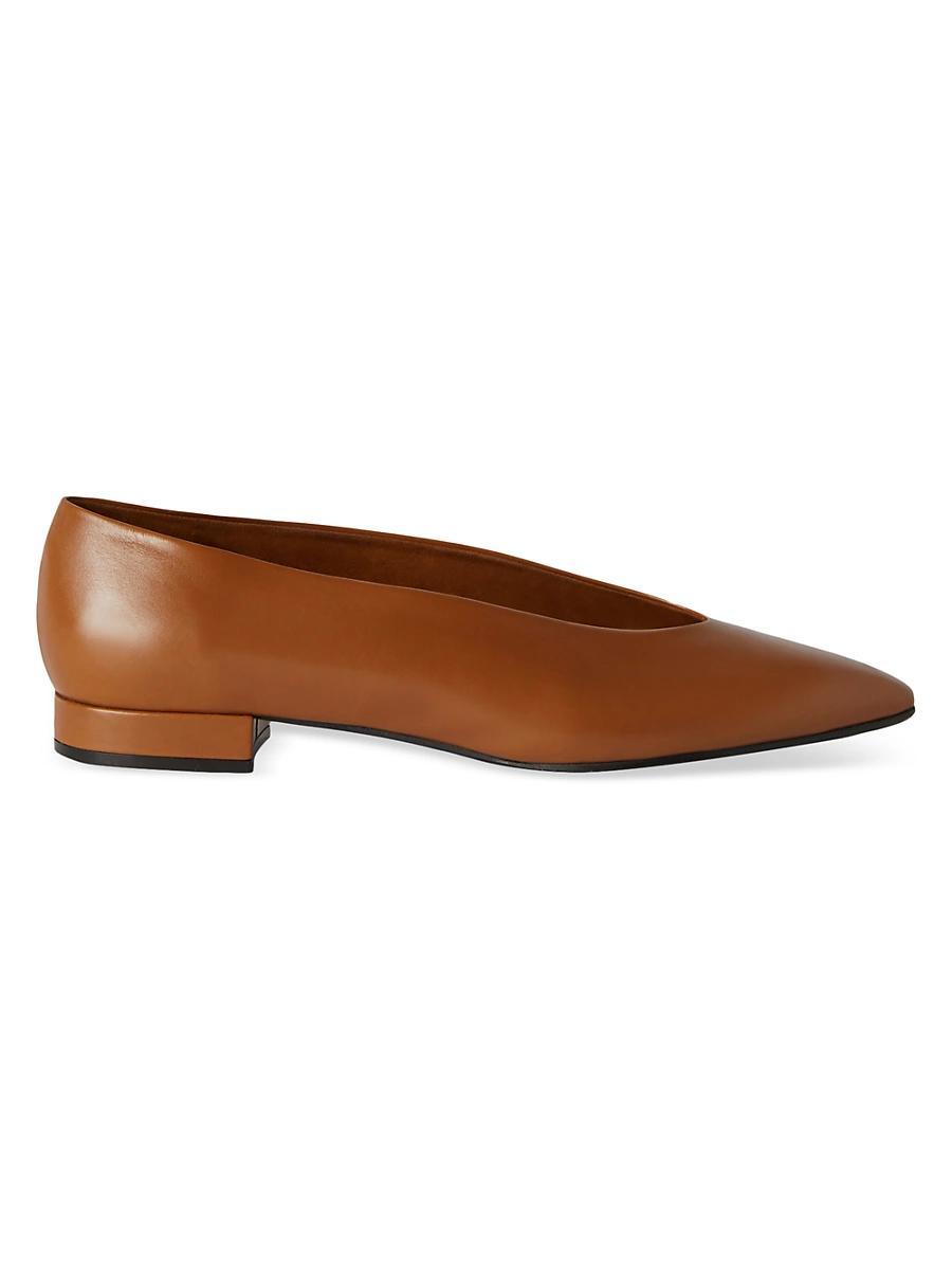 Rebecca Calfskin Ballerina Flats Product Image