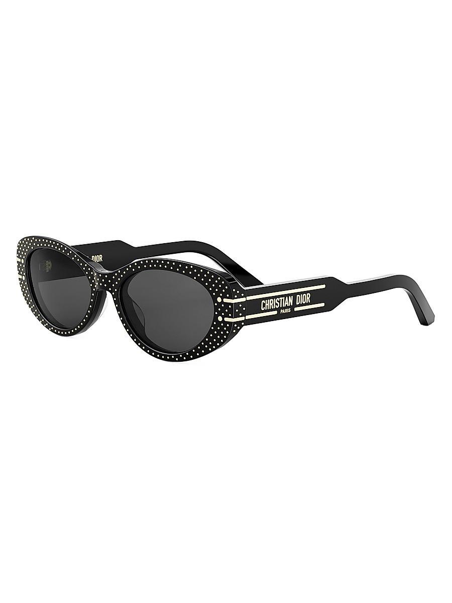 Womens Fendi Interlace 49MM Cat-Eye Sunglasses Product Image