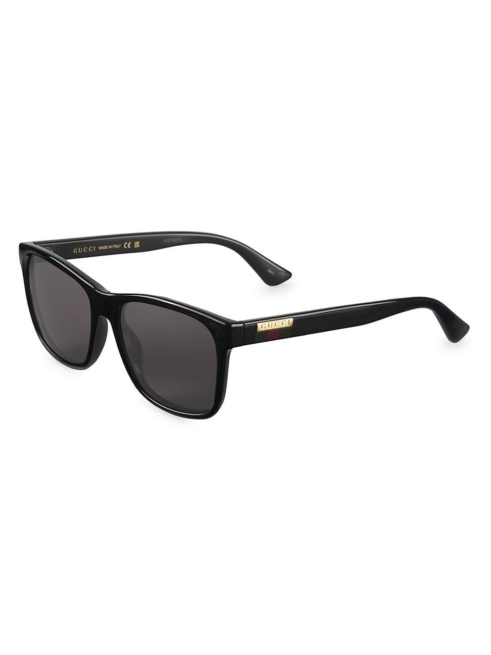 Mens Web Rectangle Injection Sunglasses Product Image