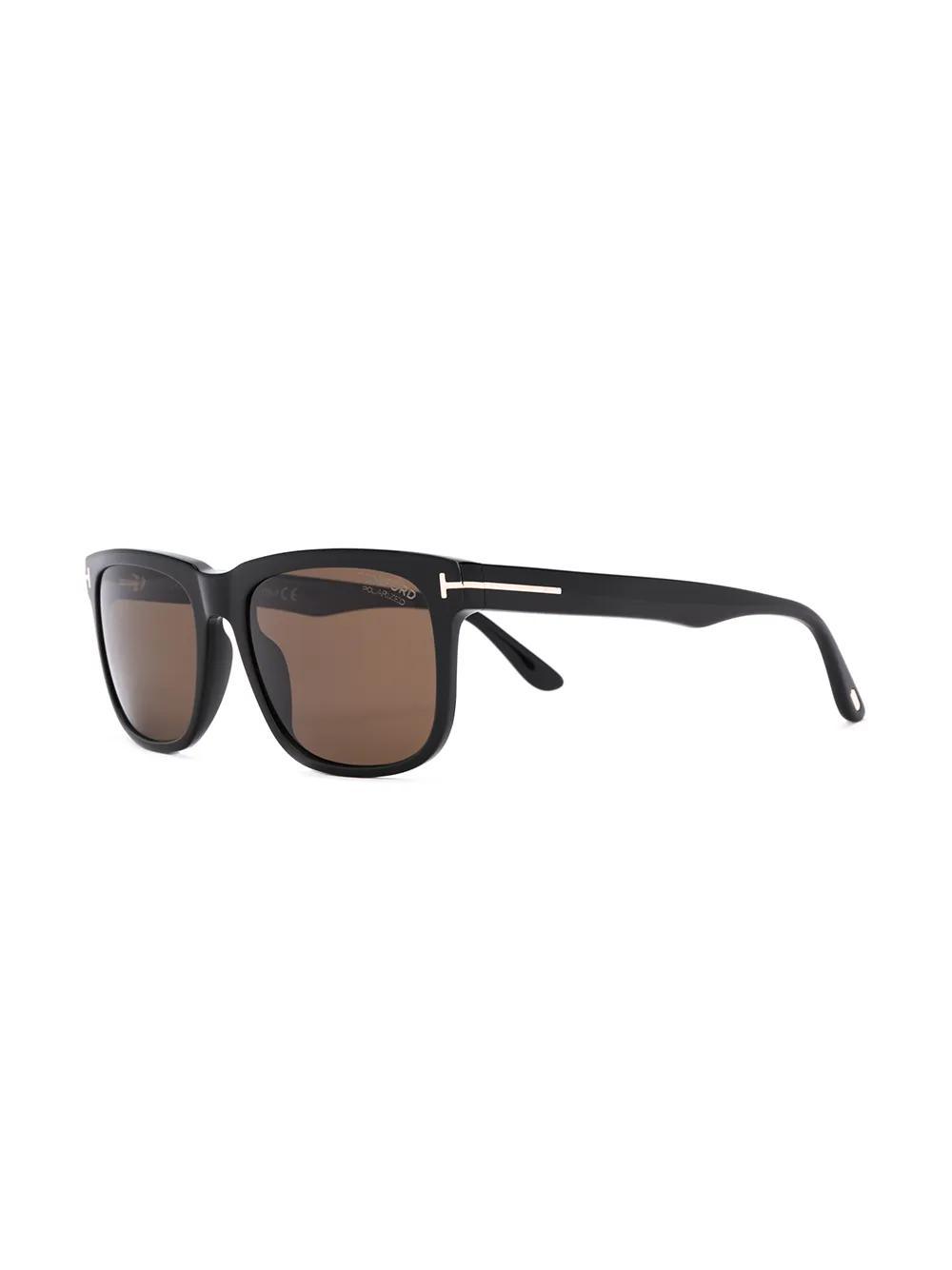 TOM FORD Morgan Square-frame Sunglasses In Black Product Image