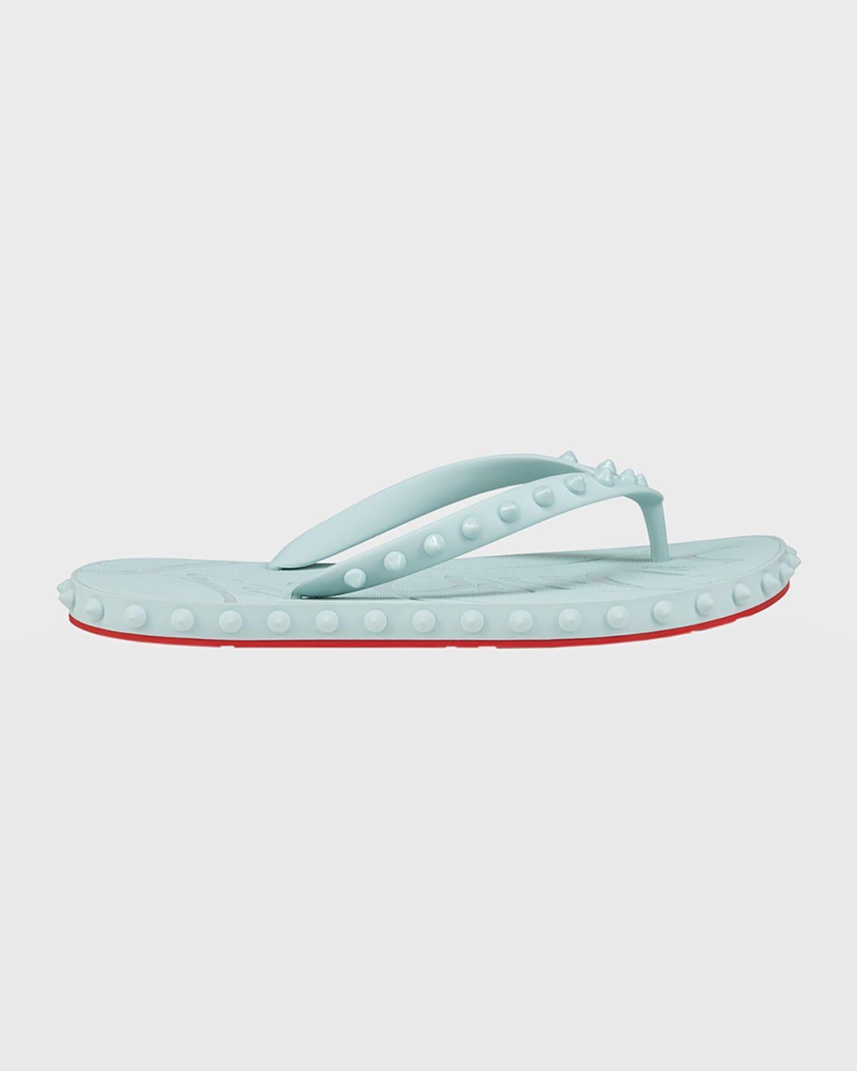 Loubi Donna Spike Red Sole Flip Flops Product Image