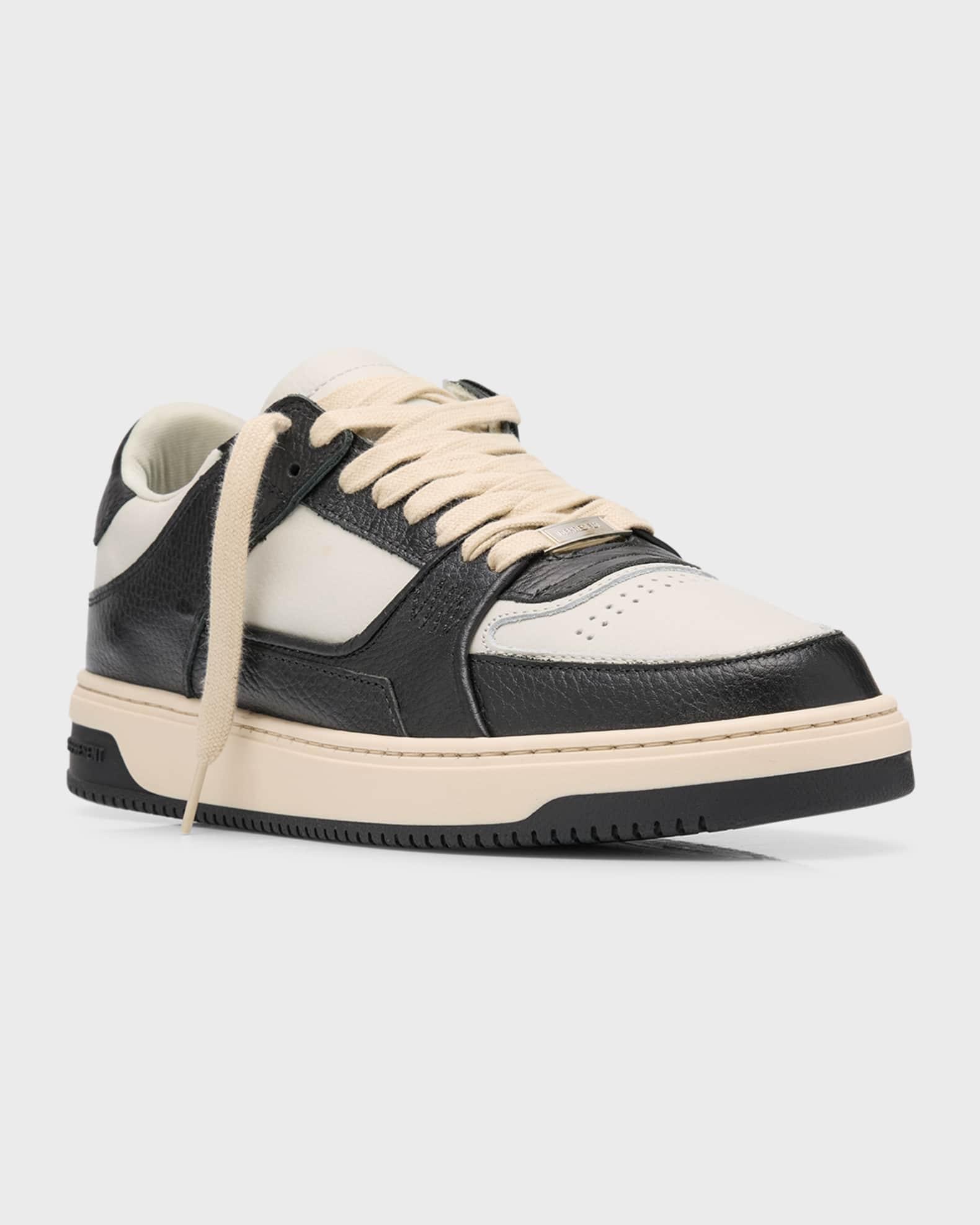 Men's Apex Bicolor Leather Low-Top Sneakers Product Image