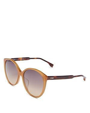 Womens Fendi Fine 59MM Round Sunglasses Product Image