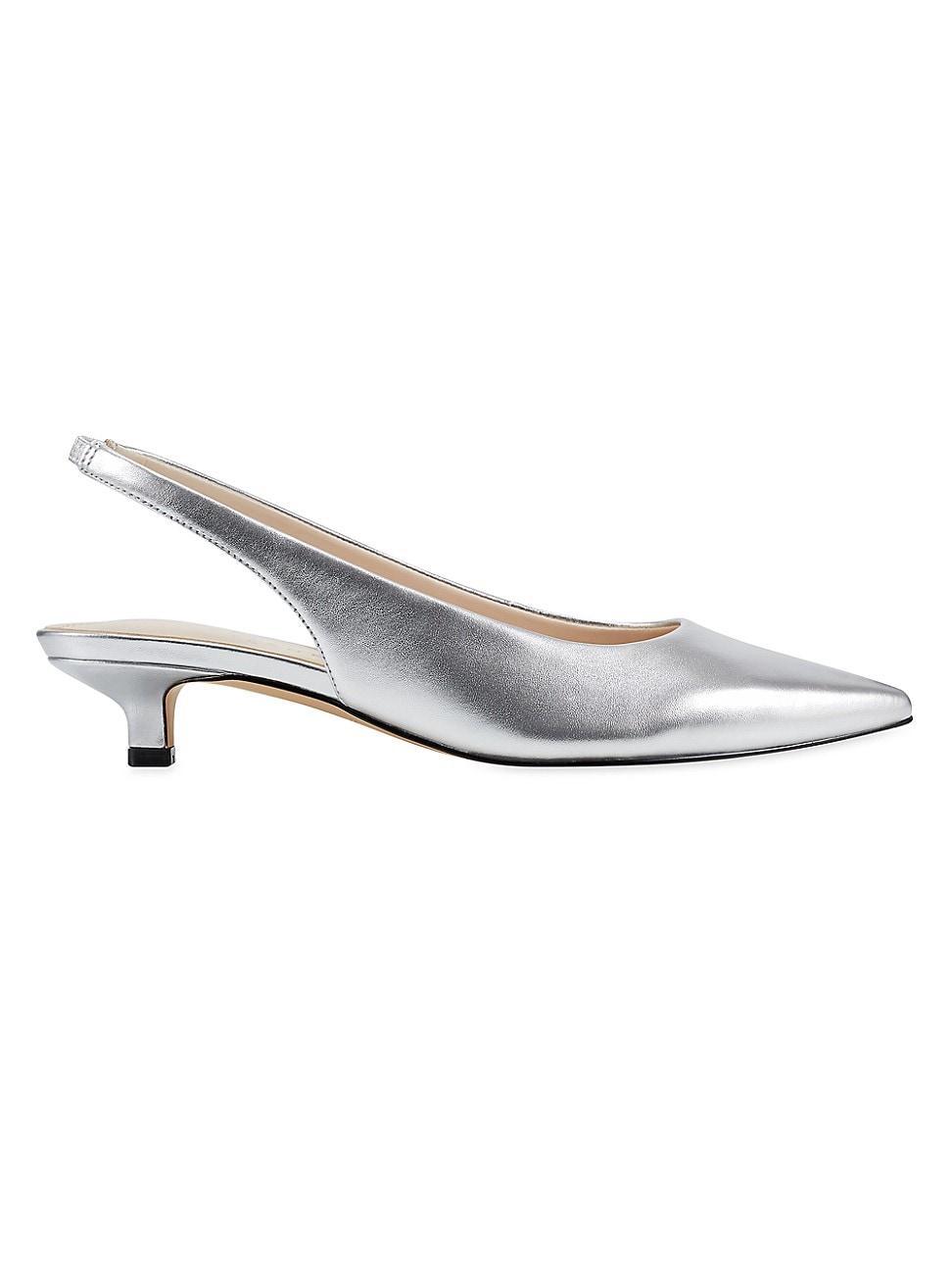 Marc Fisher Ltd. Womens Posey Pointed Toe Slip On Slingback Pumps Product Image