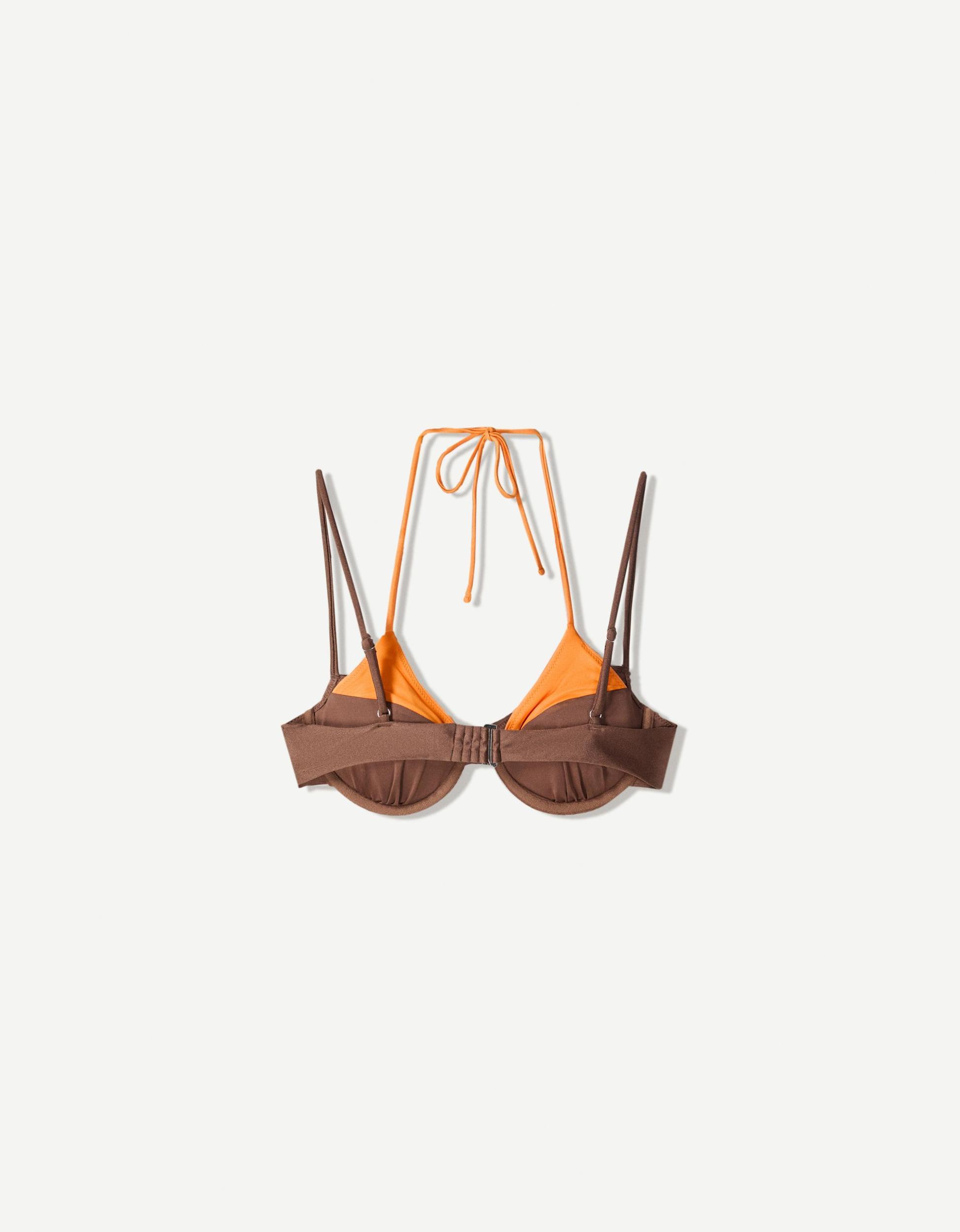 Overlaid bikini top Product Image