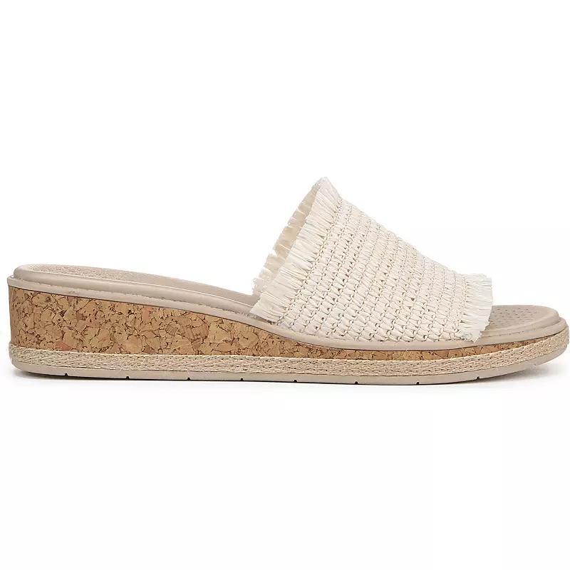 LifeStride Breezy Women's Slide Sandals, Size: 10 Wide, Beige Product Image