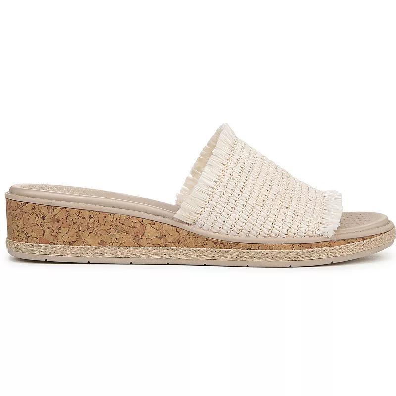 LifeStride Breezy Women's Slide Sandals, Size: 10 Wide, Beige Product Image