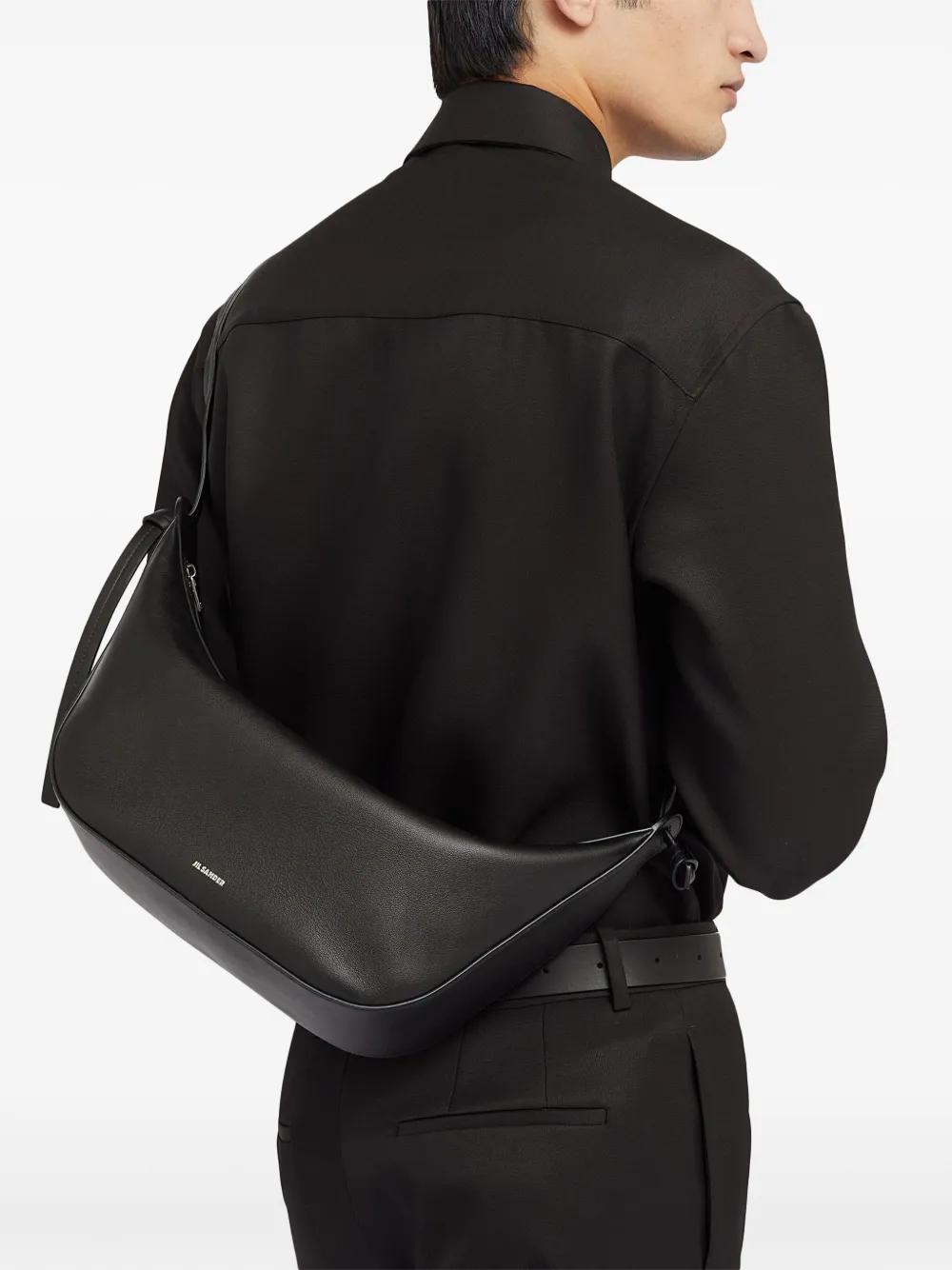 JIL SANDER Knot-detailing Shoulder Bag In Black Product Image