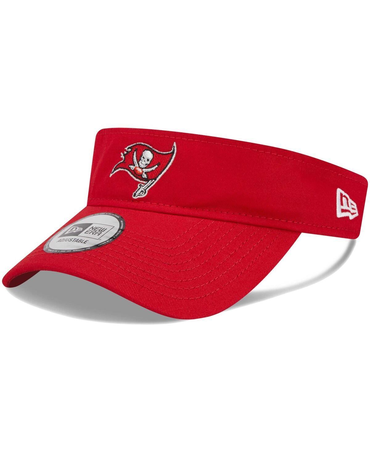 Mens New Era Tampa Bay Buccaneers Main Adjustable Visor Product Image