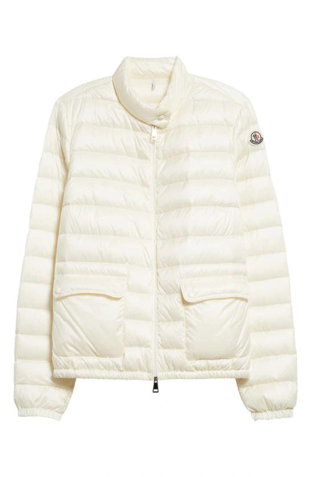 MONCLER White Down Lans Short Jacket Product Image