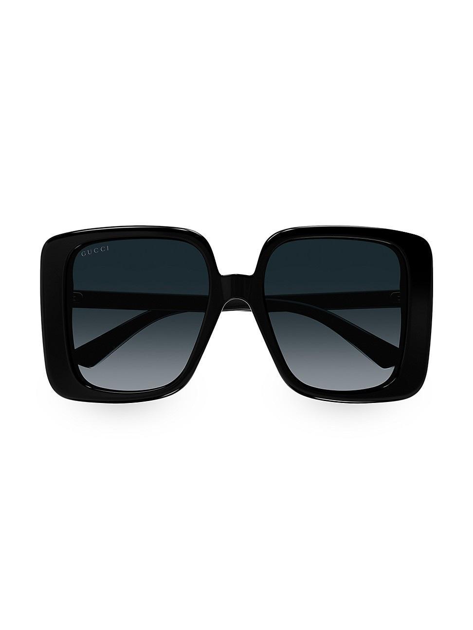 Gucci GG1314S 55mm Rectangle Oversized Sunglasses Product Image