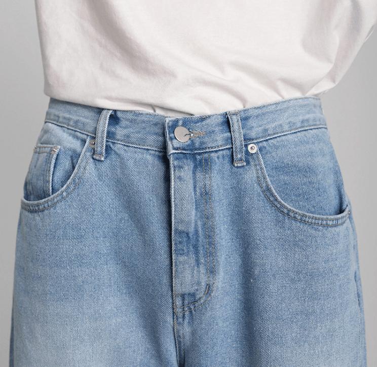 RT No. 1485 DENIM STRAIGHT JEANS Product Image