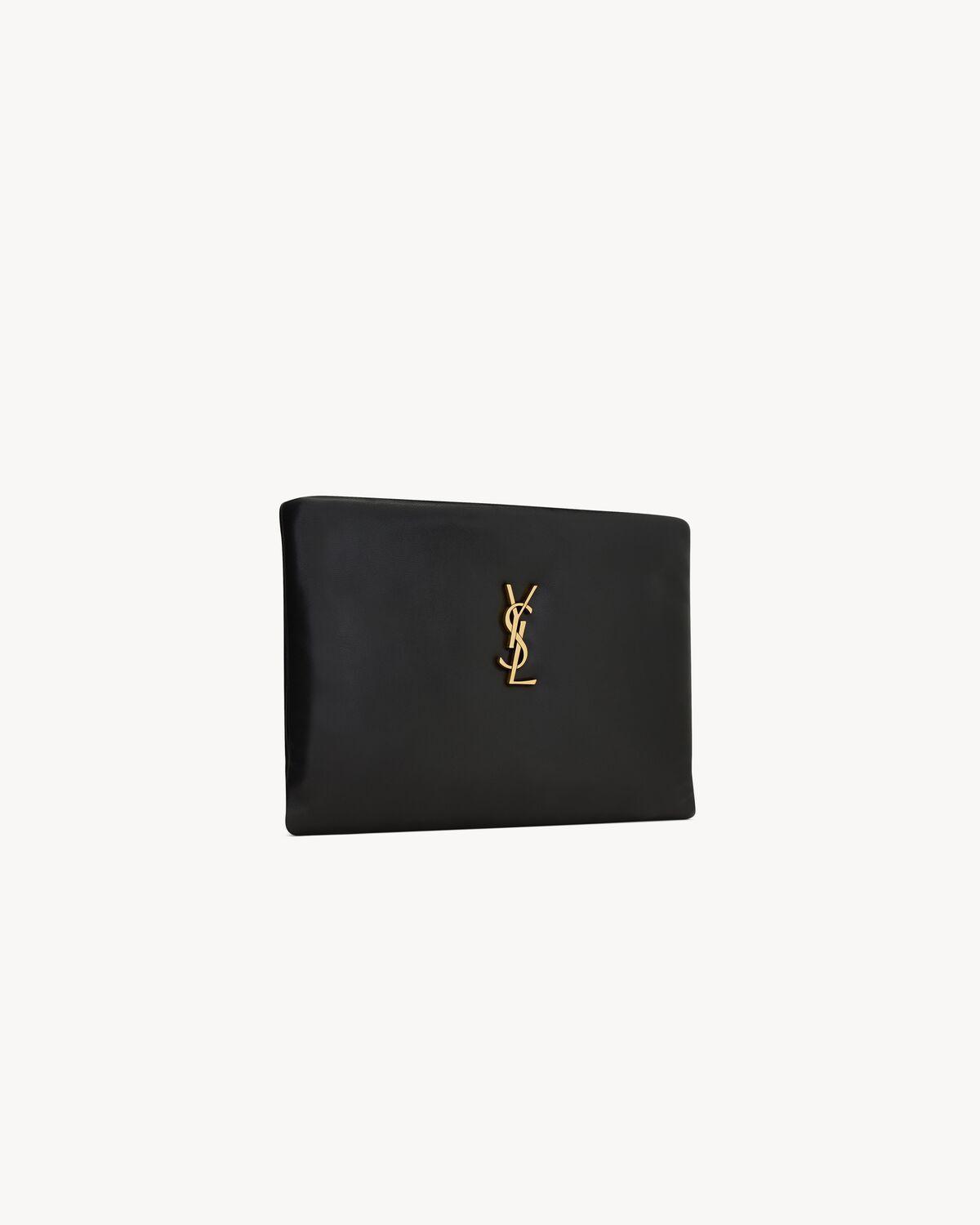 CALYPSO small pouch in lambskin | Saint Laurent | YSL.com Product Image
