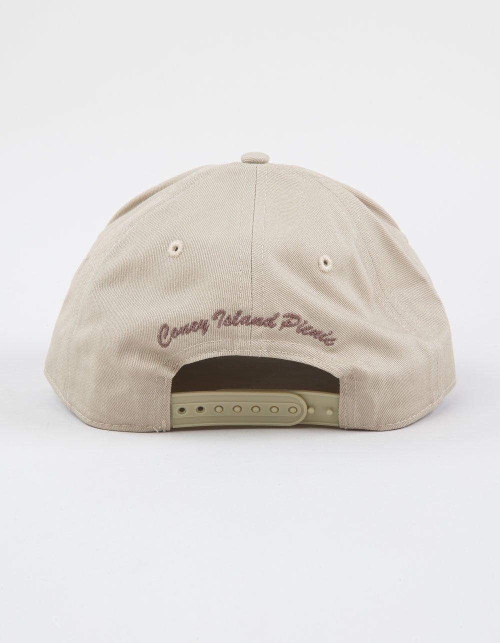 CONEY ISLAND PICNIC Cowboy Snapback Hat - NATURAL Product Image